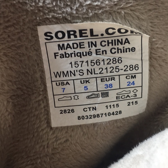 Sorel womens winter duck boot whiskey suede/brown rubber size 7 - Picture 7 of 9